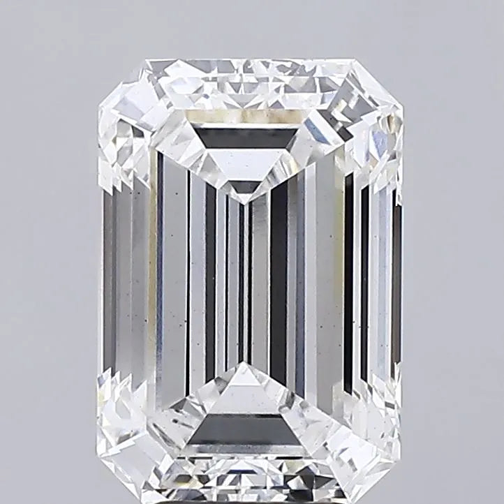 5.48ct Emerald Lab Grown Diamond (Colour F, Clarity VS1, IGI)