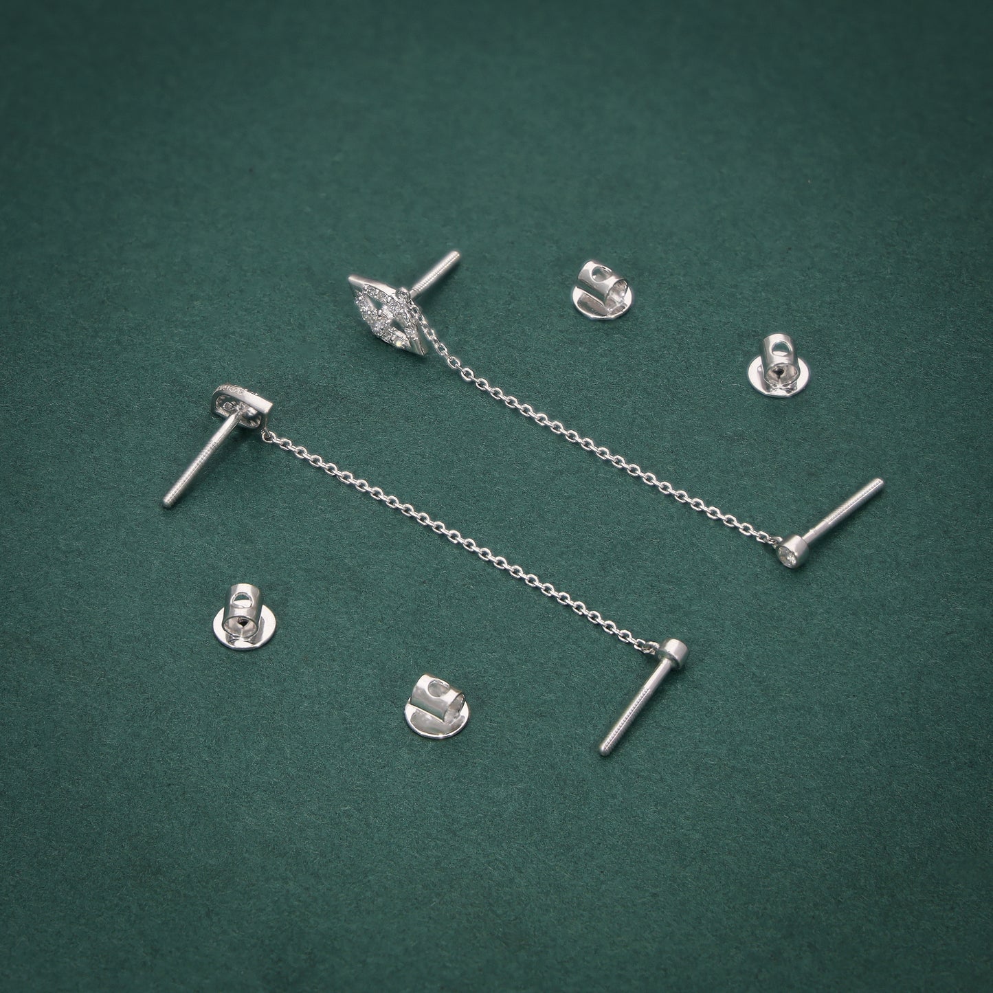 Double Piercing Starlit Gaze Earrings