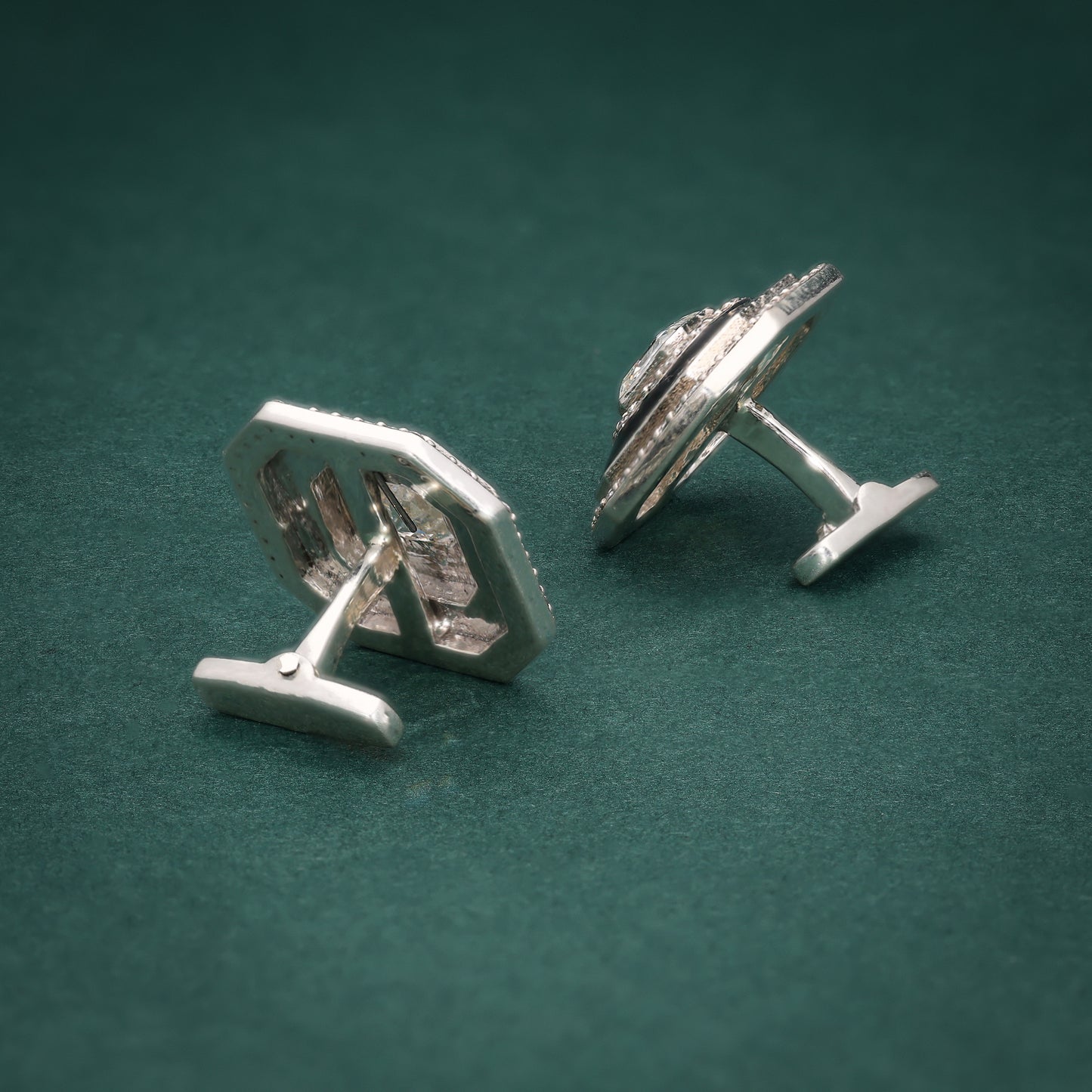 Hex Edge Cufflinks