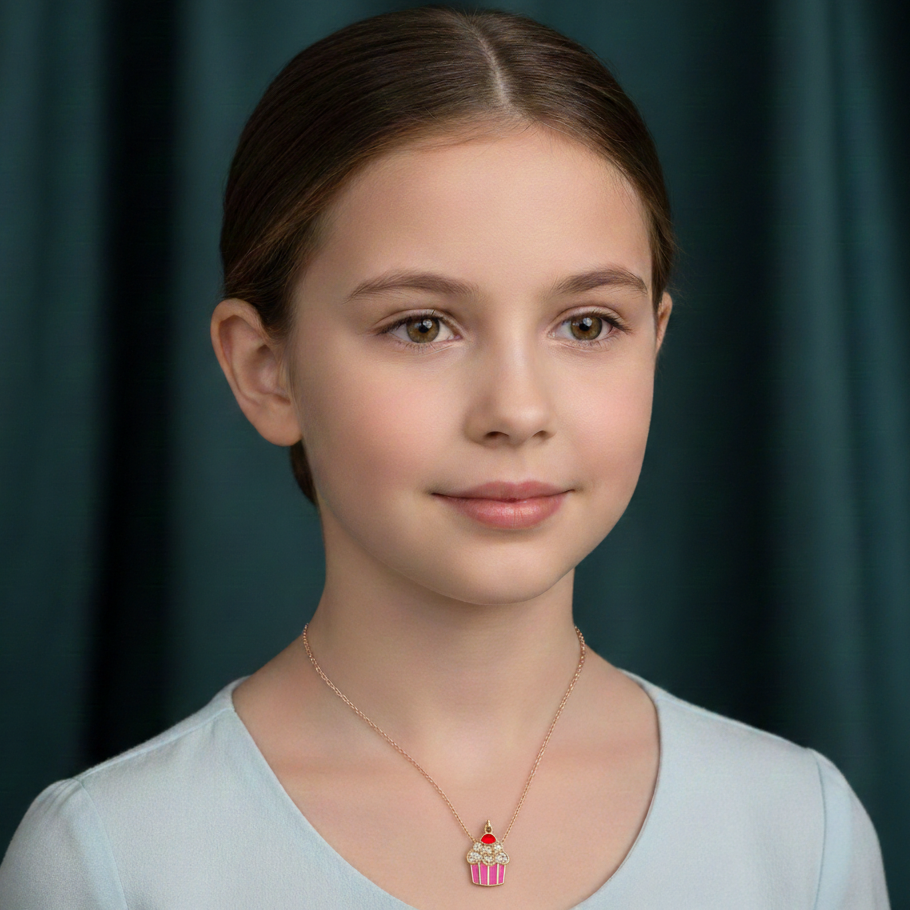 Cupcake Crush Pendant