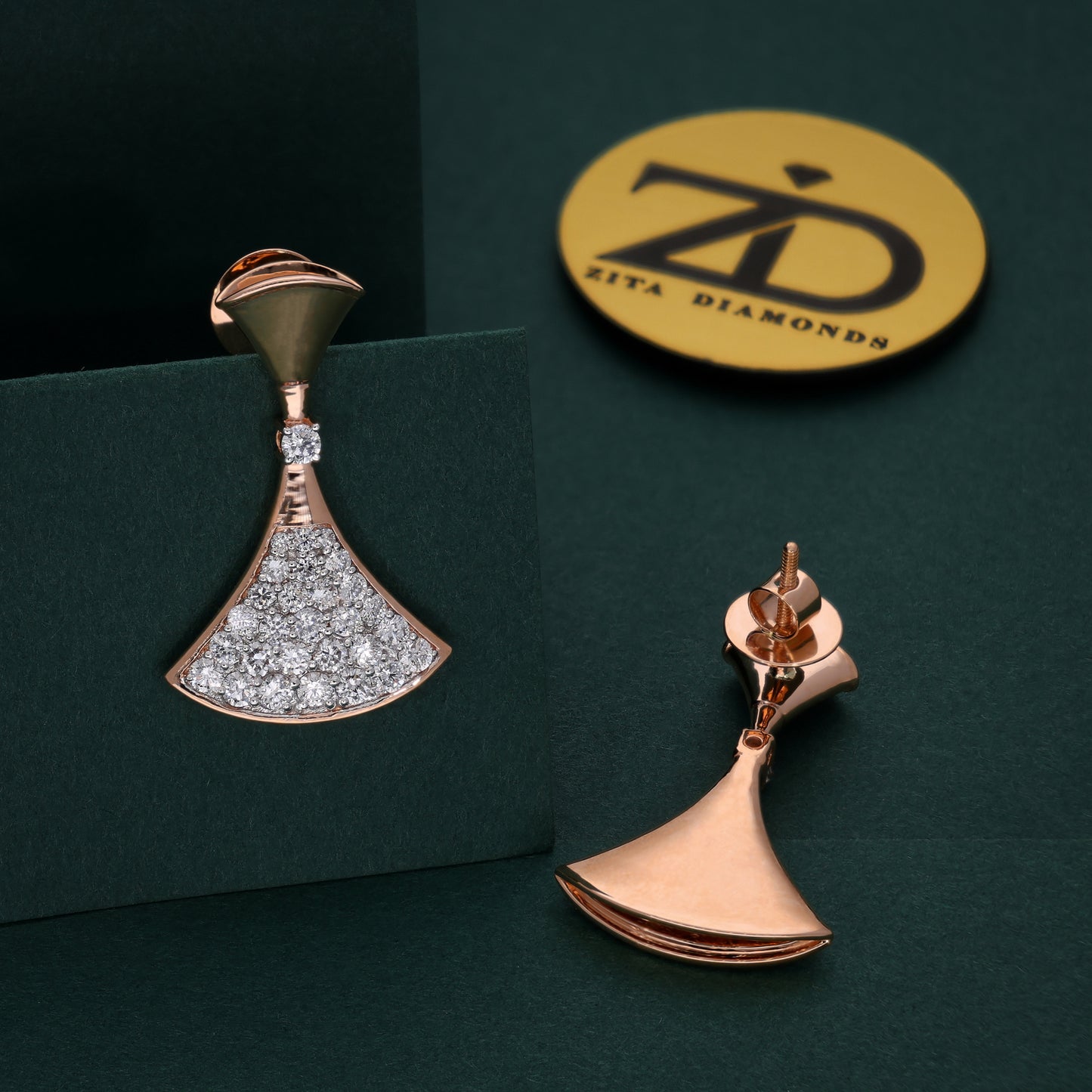 Fleur de Luxe Diamond Earrings