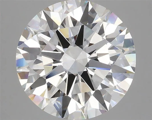 4.13ct Round Lab Grown Diamond (Colour G, Clarity VVS2, Cut ID, IGI)