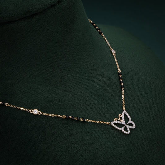 Nayra Butterfly Mangalasutra