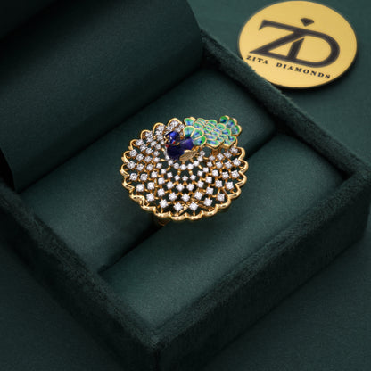 Peacock Majesty Ring