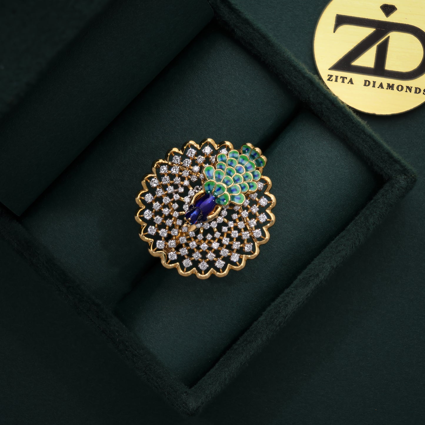 Peacock Majesty Ring