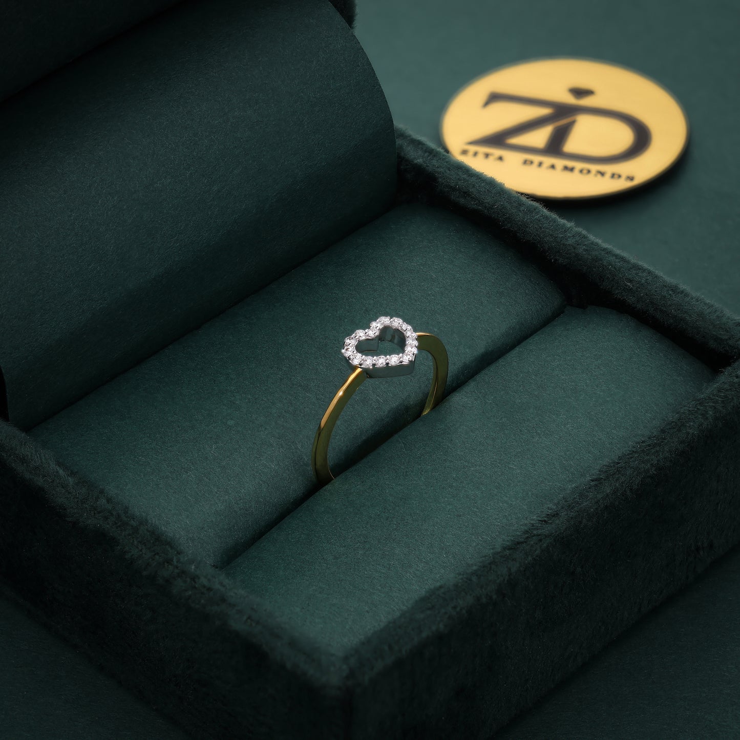 Heartfelt Radiance Ring