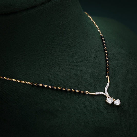 Pave-Set Accents Mangalsutra