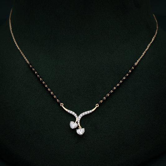 Pave-Set Accents Mangalsutra