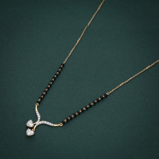 Pave-Set Accents Mangalsutra