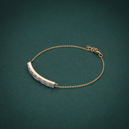 Baguette Mirage Diamond Bracelet