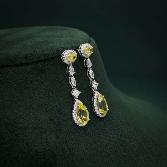 Golden Frost Earrings