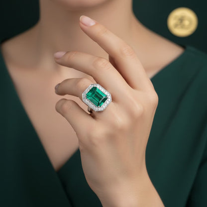 Emerald Majesty Ring