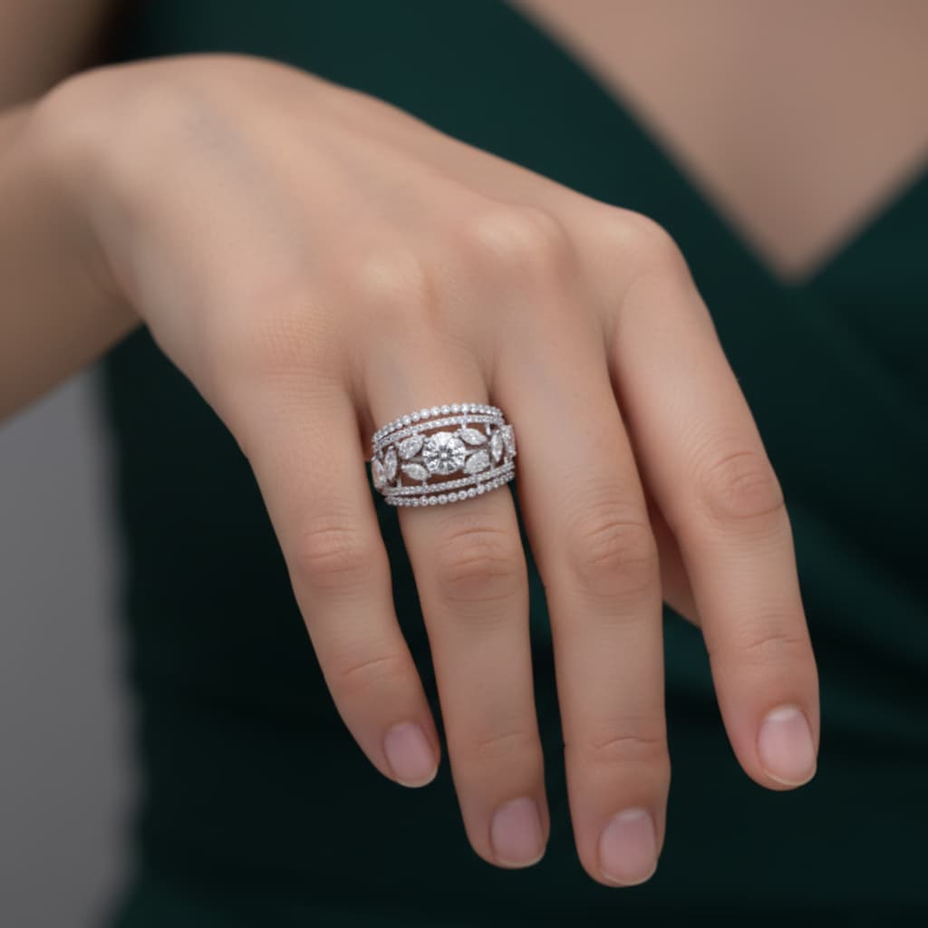 Eternal Bloom Diamond Ring