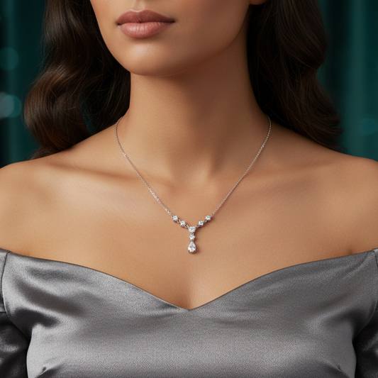 Lustrous Mist Necklace