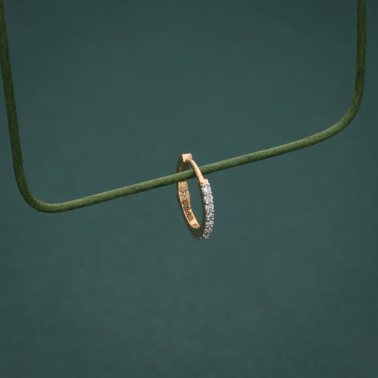 Elegant Lab-Grown Diamond Nose Pin