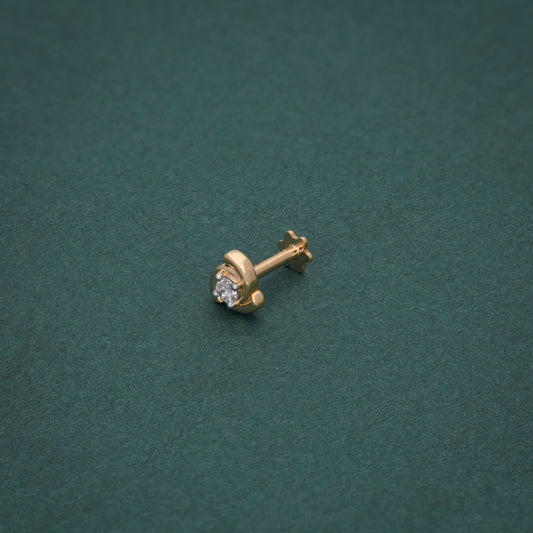 Golden Blossom Nosepin