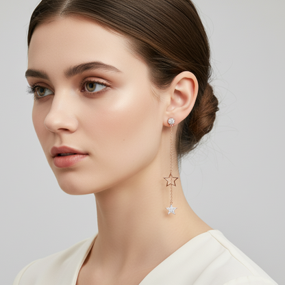 Starry Drop Earrings