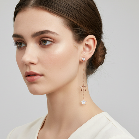 Starry Drop Earrings