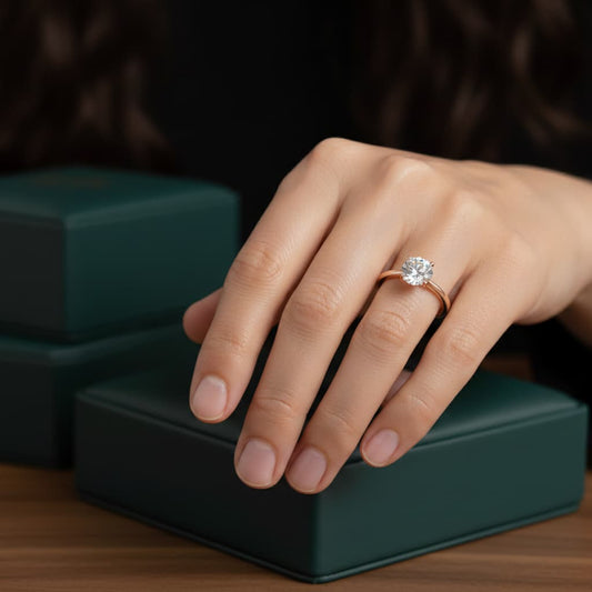 Timeless Solitaire Diamond Ring