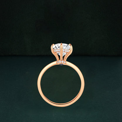 Crystal Clasp Ring