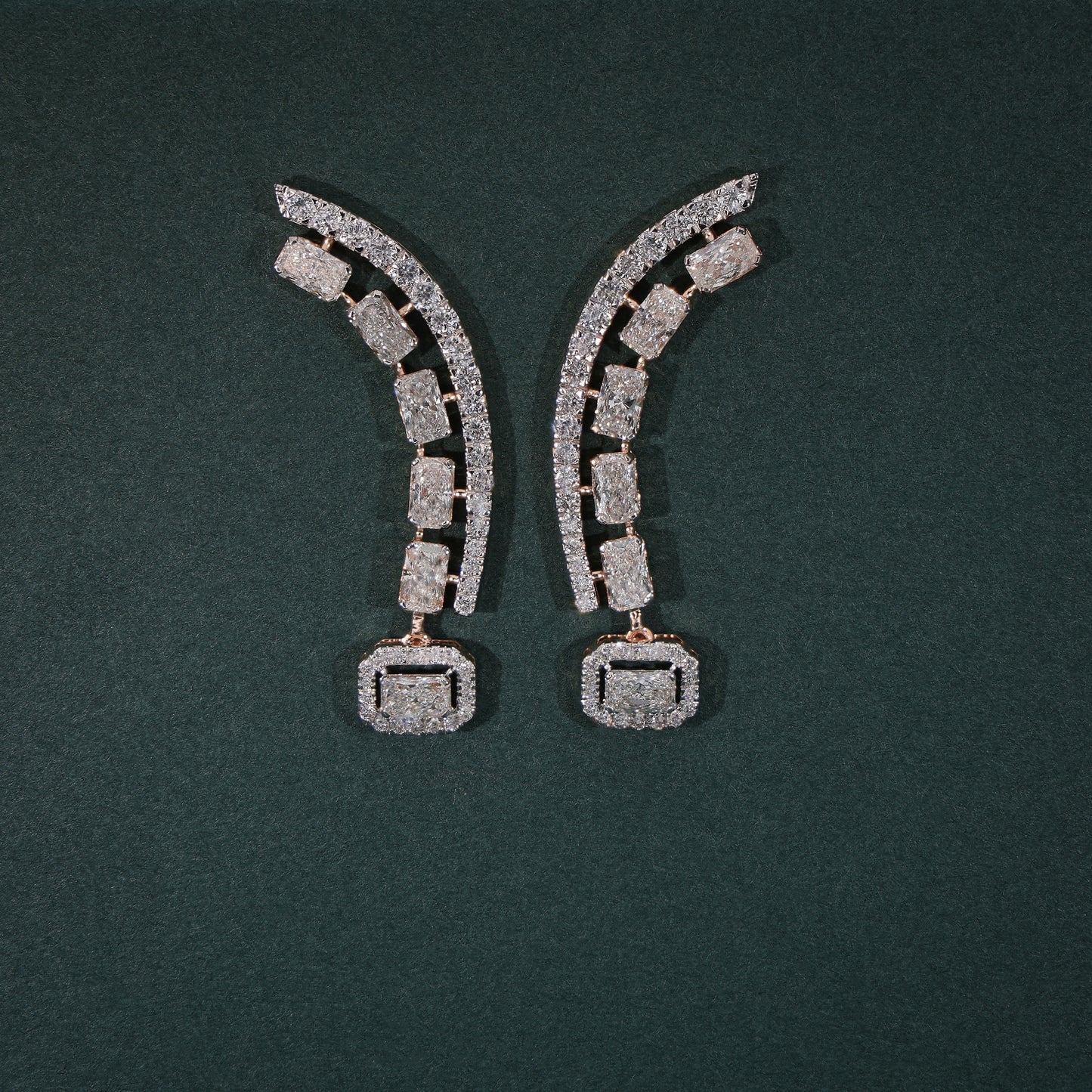 Celestial Cascade Diamond Earrings