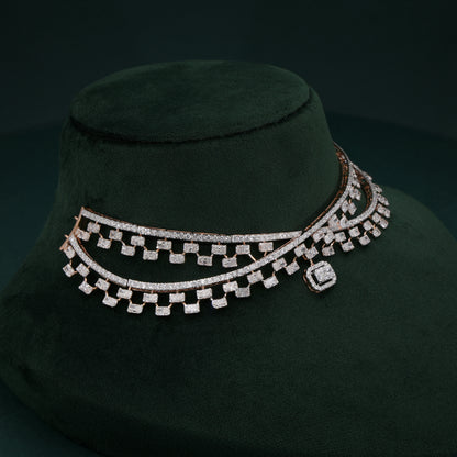 Regal Radiance Diamond Choker