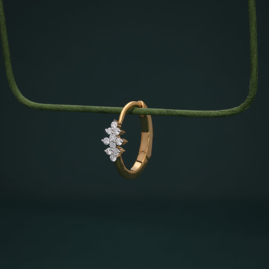 Radiant Bloom Nose Pin