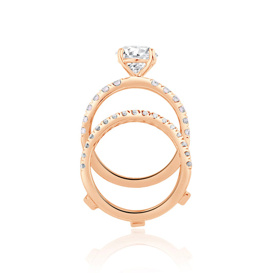 1.5C Solitaire Bridal Ring