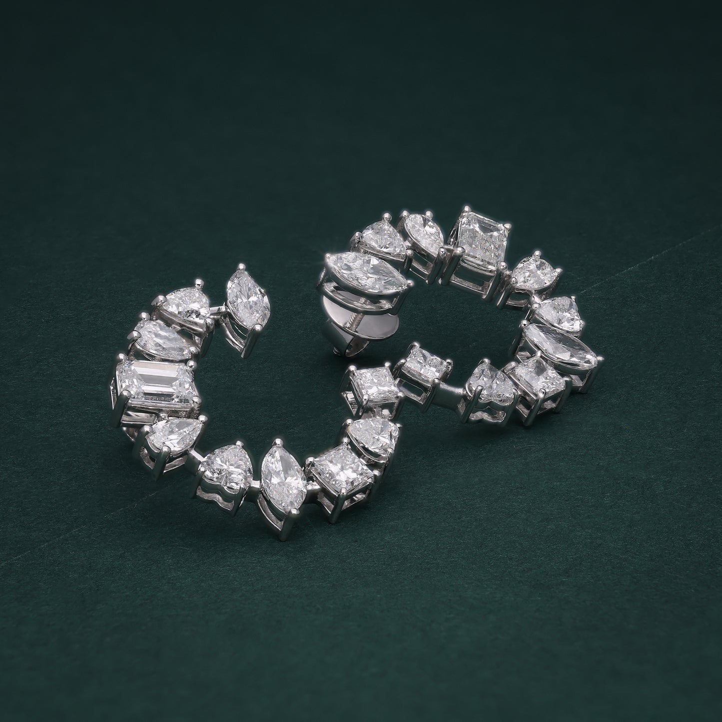 Celestial Curve Diamond Earrings