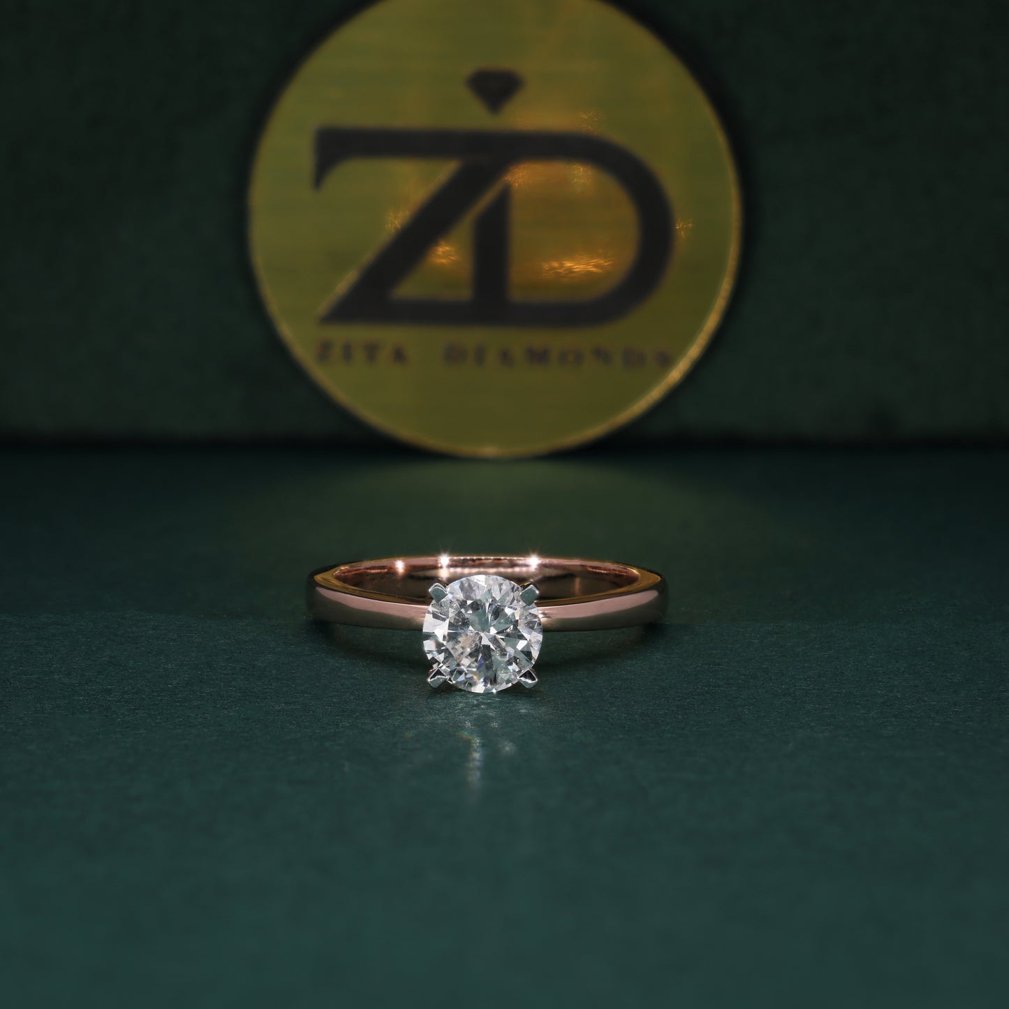 Timeless Solitaire Diamond Ring