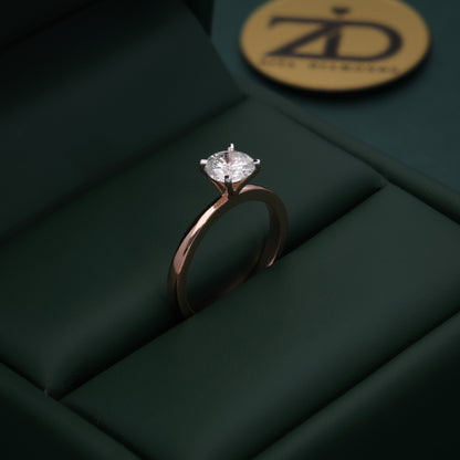 Timeless Solitaire Diamond Ring