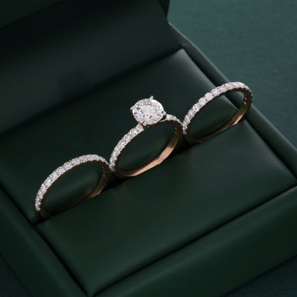 Eternal Spark Trio Ring Set