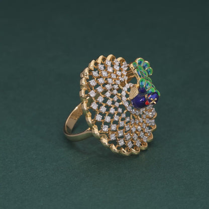 Peacock Majesty Ring