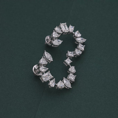 Celestial Curve Diamond Earrings